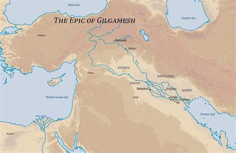 where is uruk today|The Epic of Gilgamesh: Map & Timeline .
